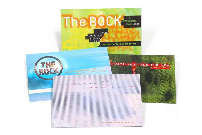 Rock Church potcards